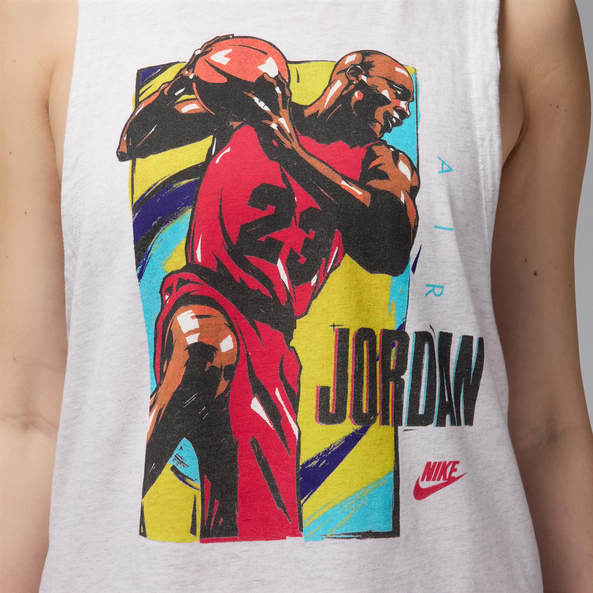Womens Jordan Sleeveless Graphic T-Shirt | HJ0199-392 Product Image