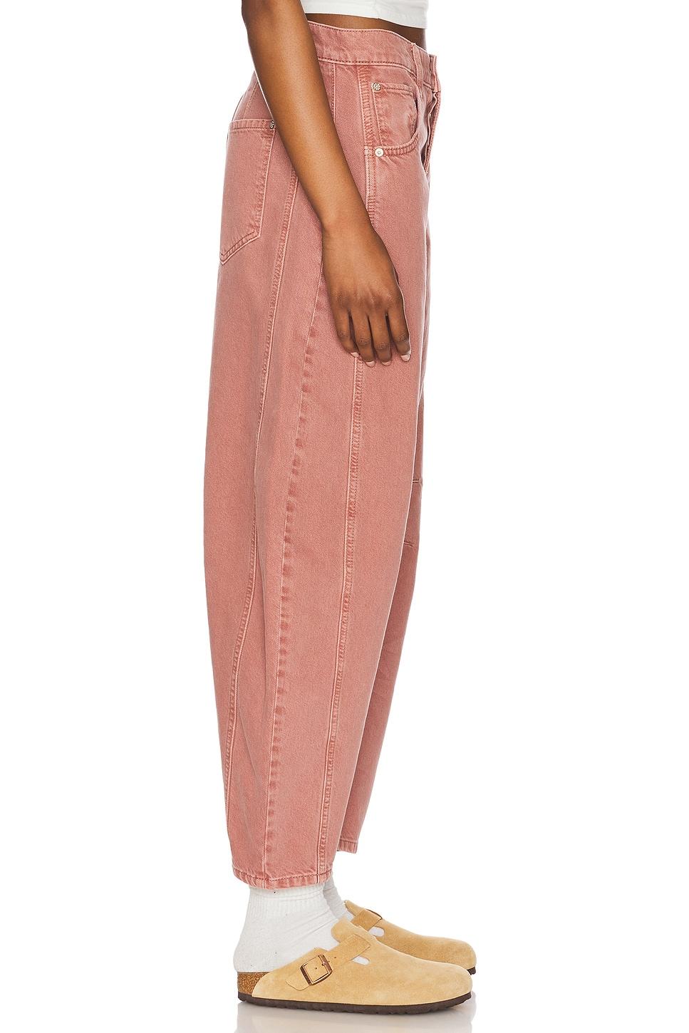 x We The Free Good Luck Mid Rise Barrel Jeans Free People Product Image