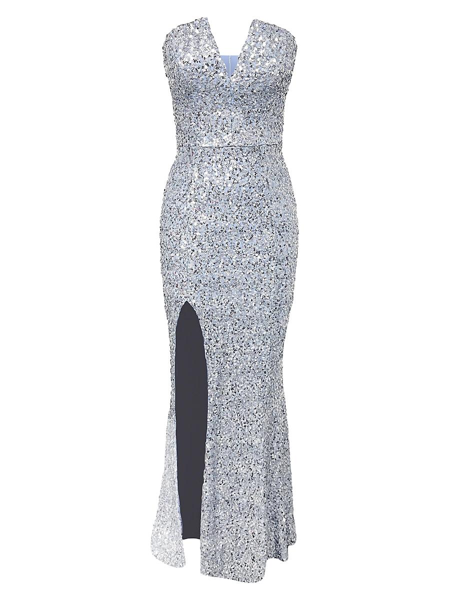 Womens Fernanda Sequin Mermaid Gown Product Image