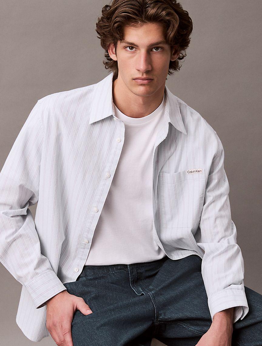 Linen Cotton Denim Pull-On Pants Product Image