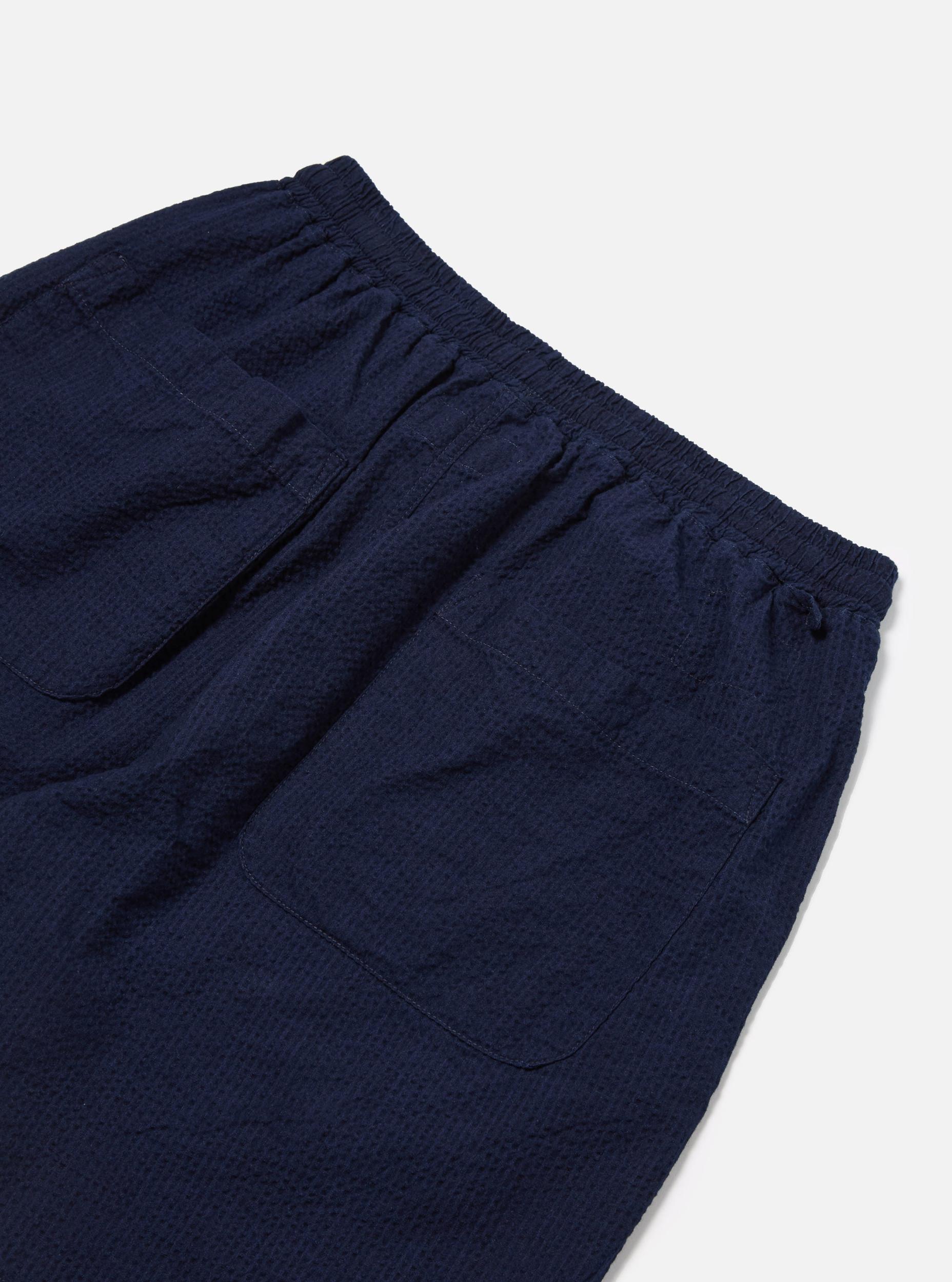 Bright Navy Light Weight Terry Simple Short Product Image