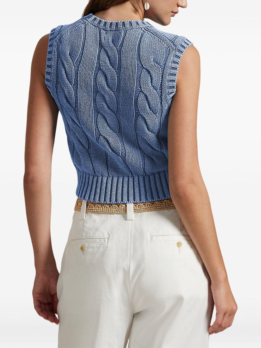 Polo Pony-embroidered vest Product Image