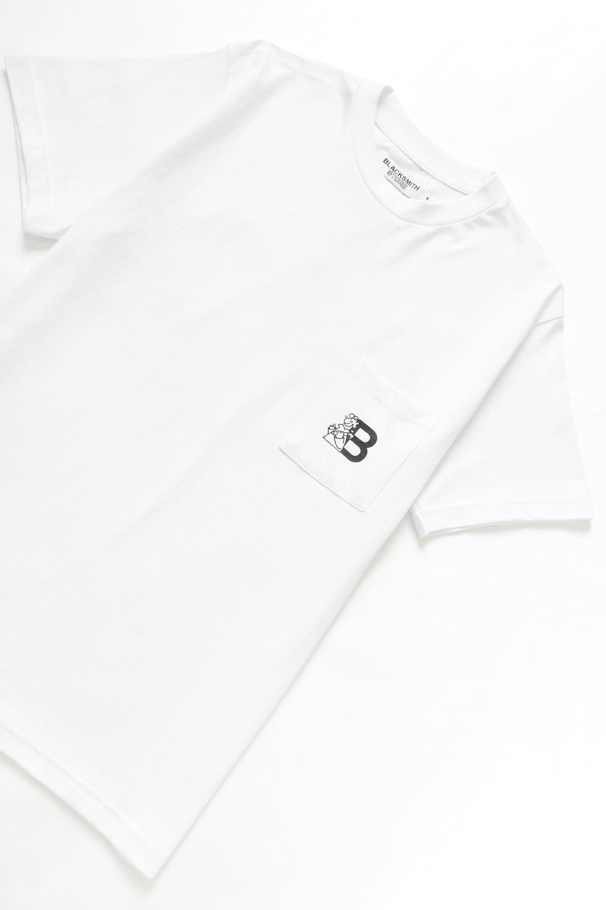 Blacksmith - Pocket Tee - White Product Image