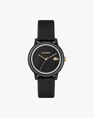 Women's Lacoste.12.12 White Silicone Strap Watch Product Image