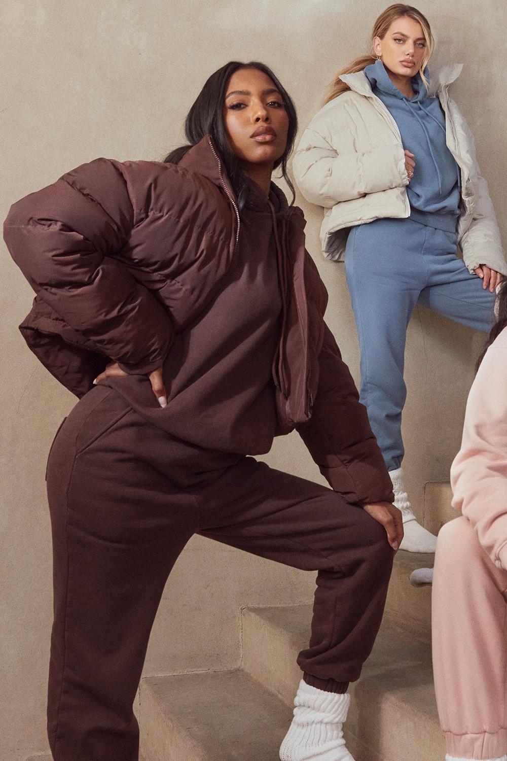 Sky  azure fleece back jogging trouser Product Image