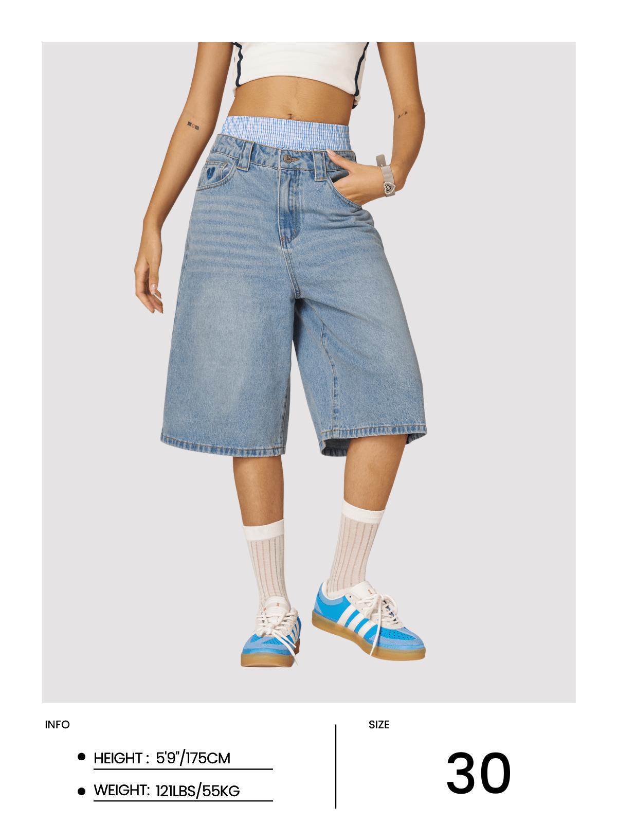 Aelfric Eden Double Waist Longline Jorts Product Image