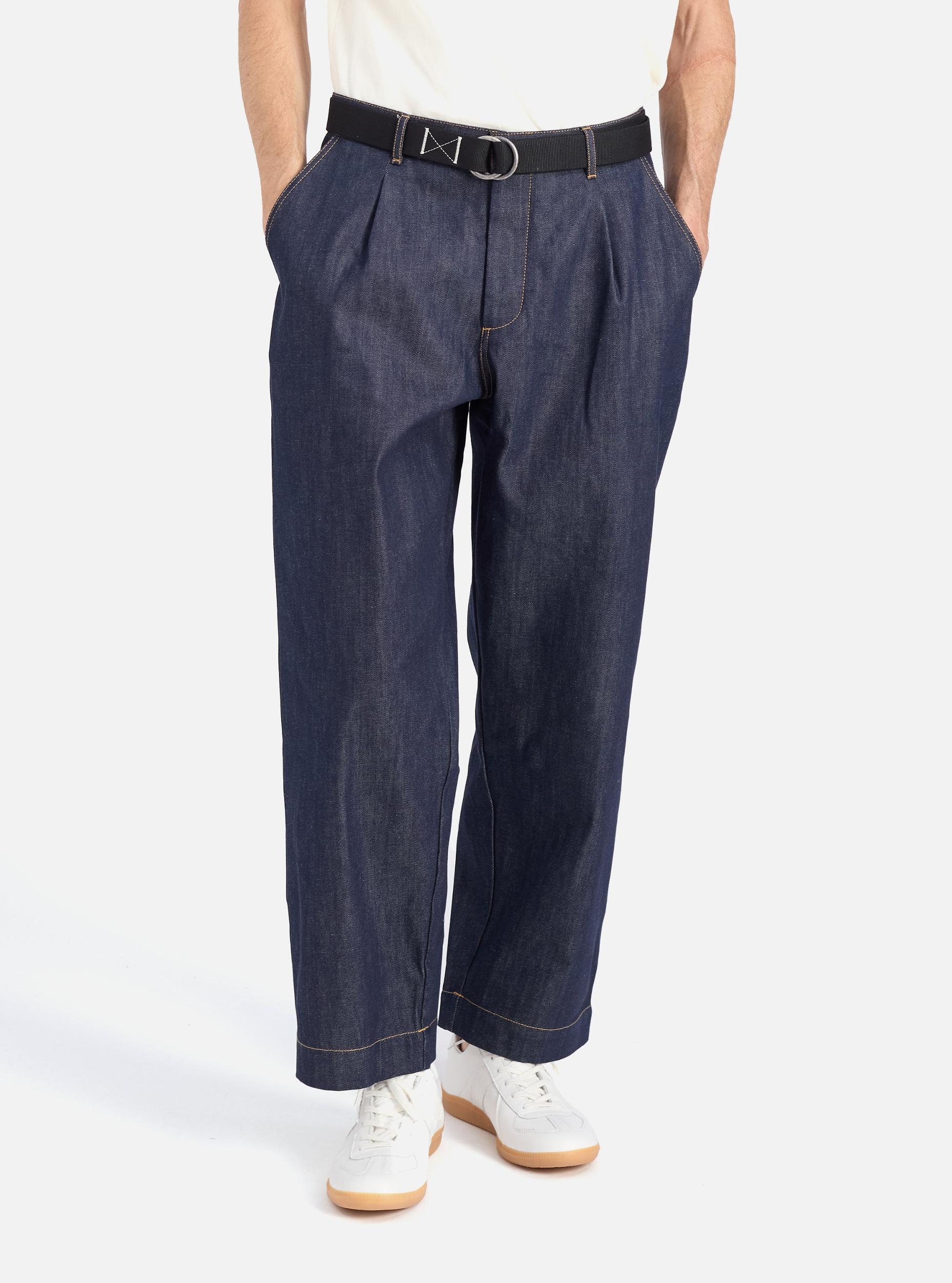 Indigo 13oz Selvedge Denim Duke Pant Product Image