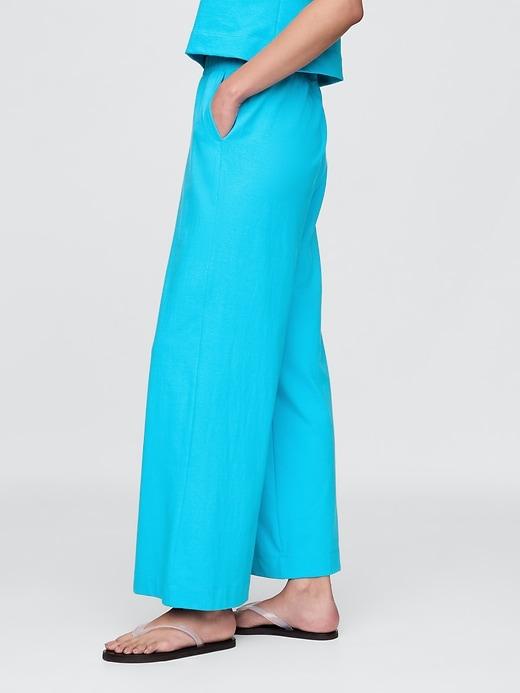Heavyweight Organic Cotton Wide-Leg Pants Product Image