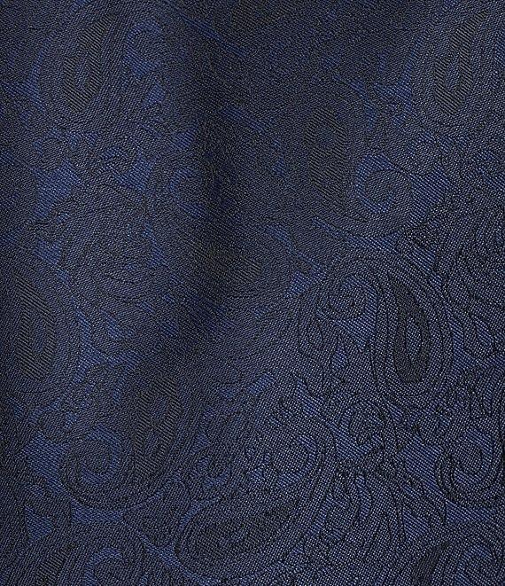 Tre Vero Modern Fit Paisley Jacquard Pattern Suit Jacket Product Image