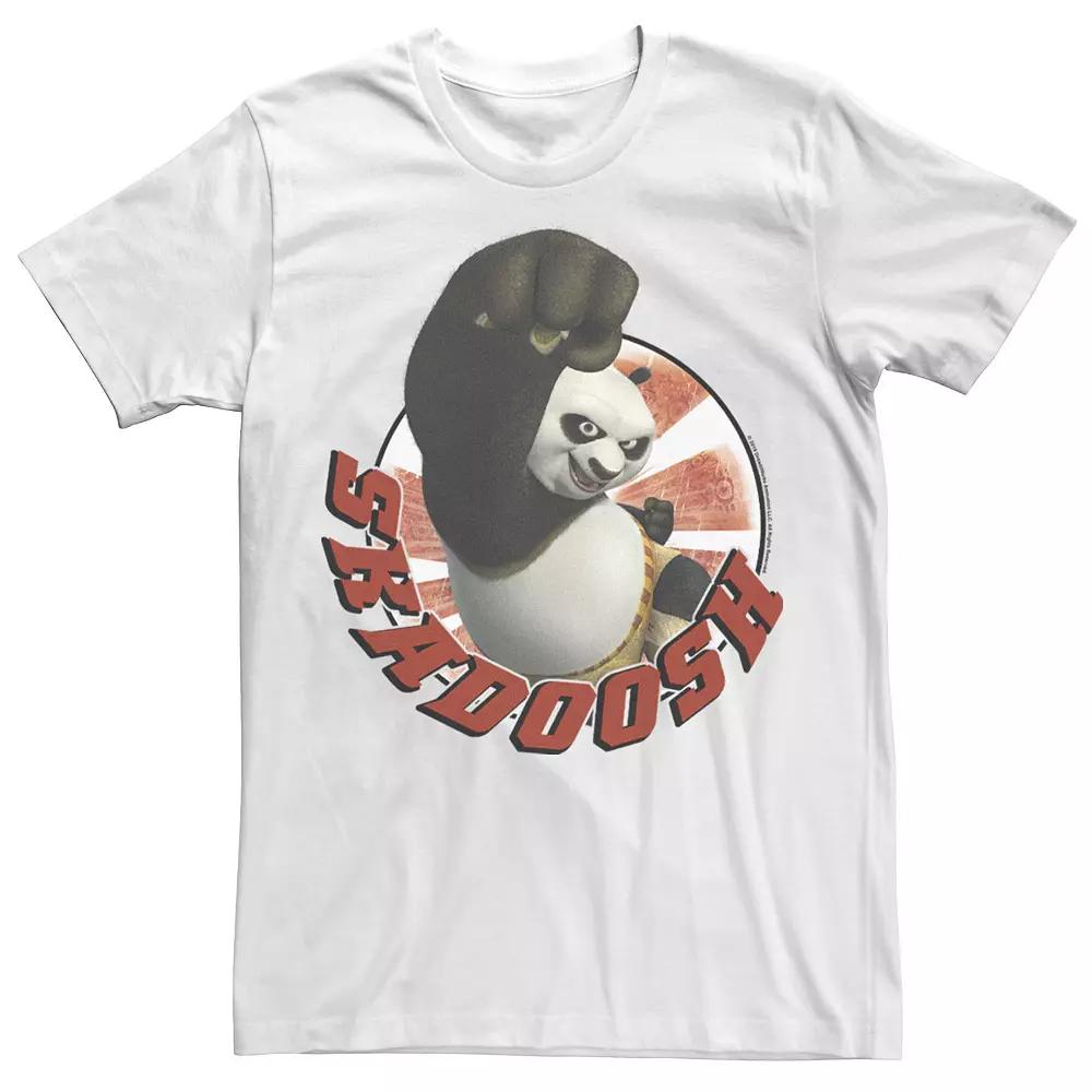 Men's Kung Fu Panda 2 Portrait Tee, Size: Large, White Product Image
