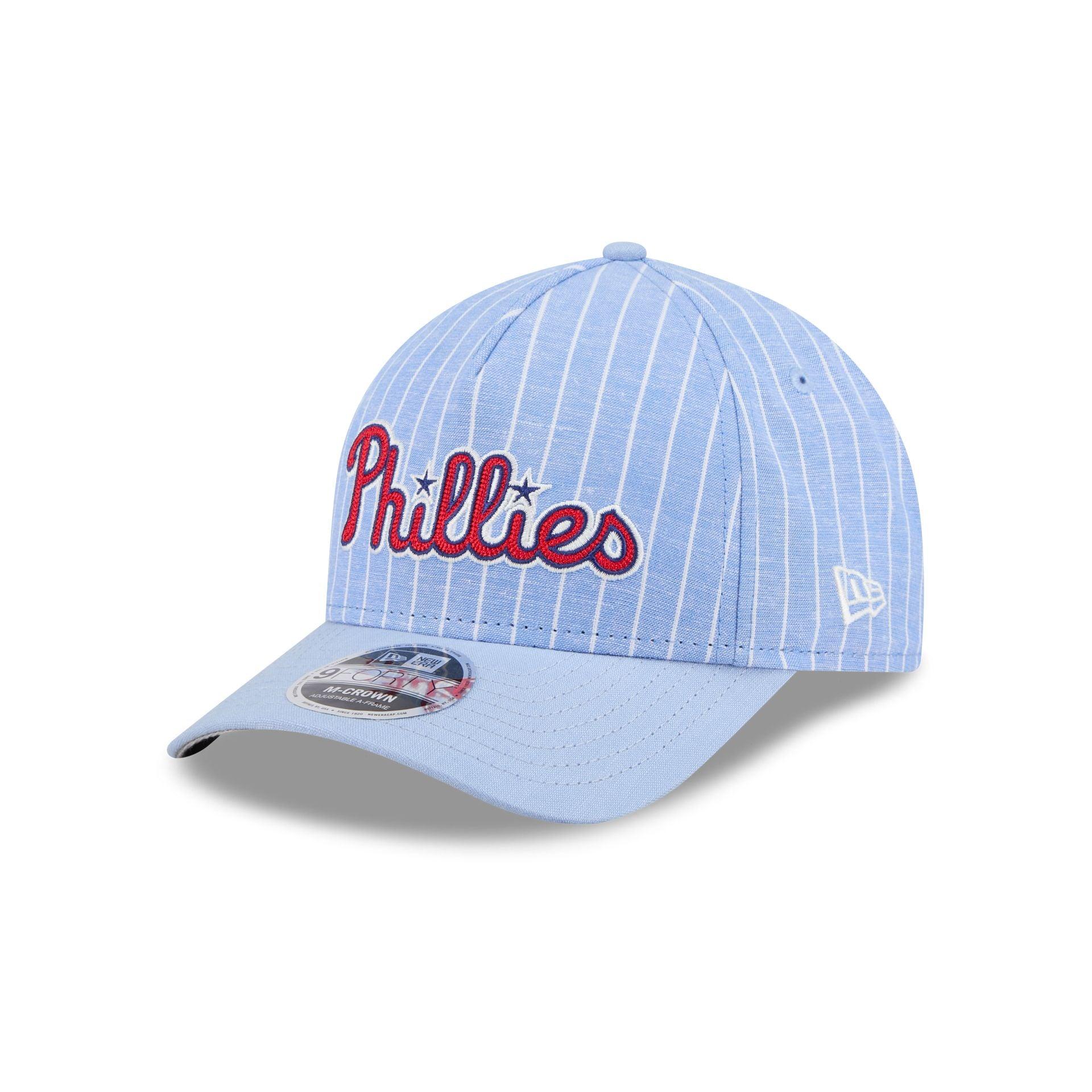 Pittsburgh Pirates Pinstripe Linen 9FORTY M-Crown A-Frame Snapback Hat Male Product Image