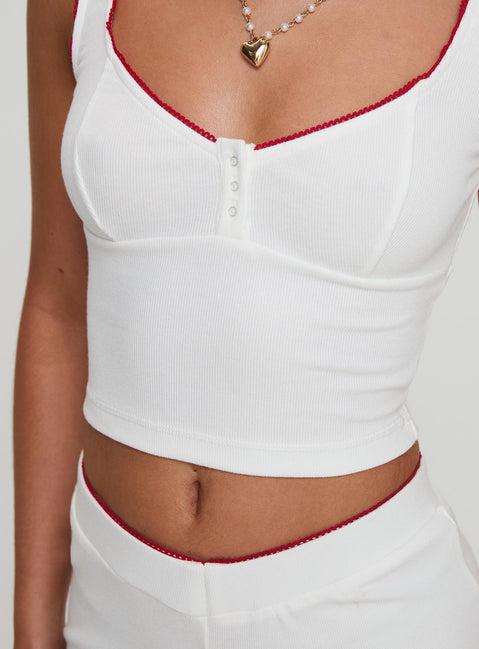 Motif Rib Sleep Set Ivory Product Image