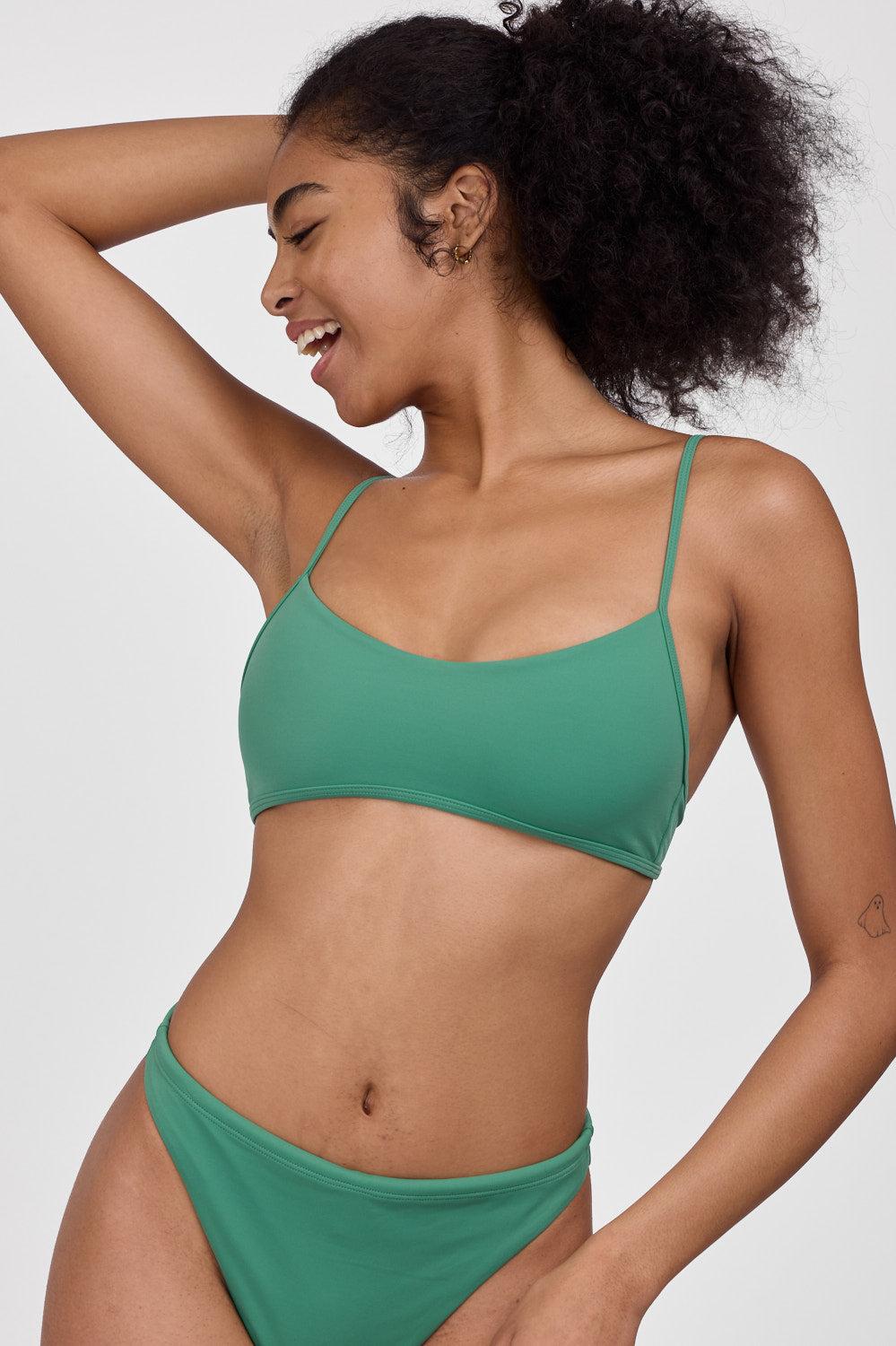 Hikari Bikini Top - Kale Female Product Image