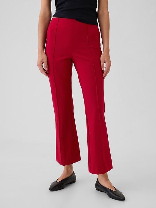 High Rise Ponte Crop Kick Pants Product Image