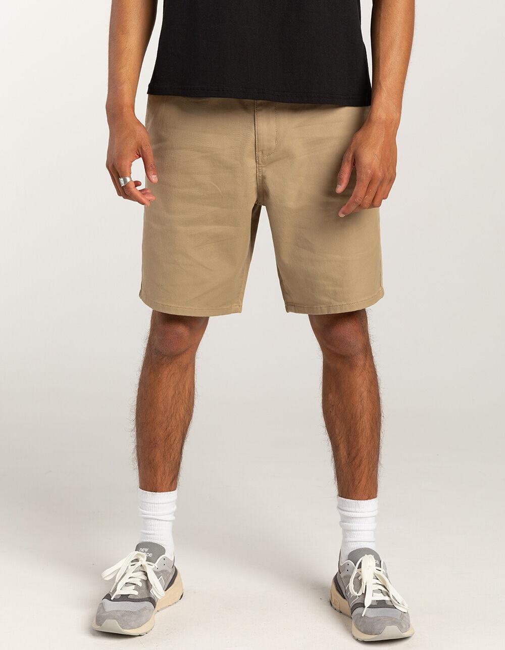RSQ Mens Mid Length  9" Chino Shorts - DESERT Product Image