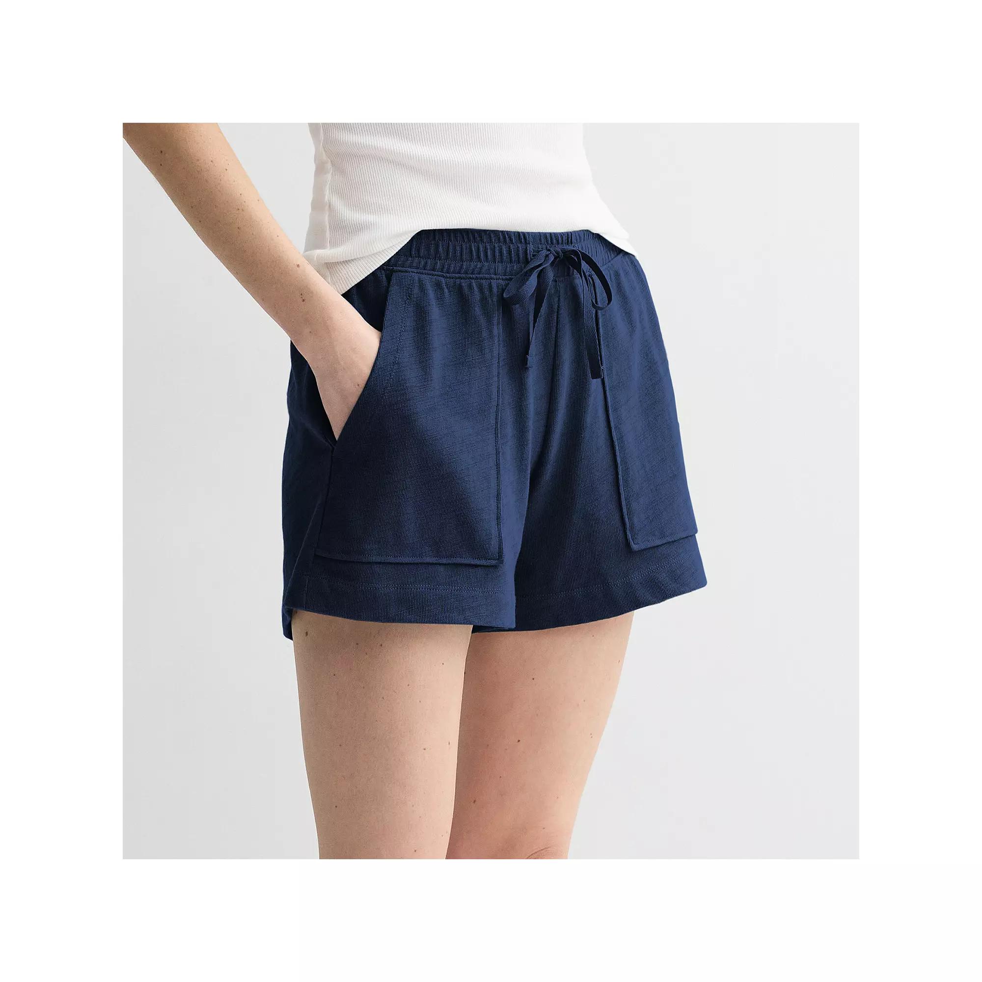 Women's Sonoma Goods For Life® Easy Knit Midi Shorts,  Product Image