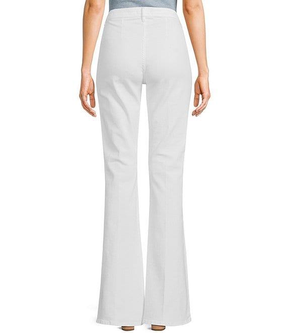 Guess Belle High-Rise Flared-Leg Pants Product Image