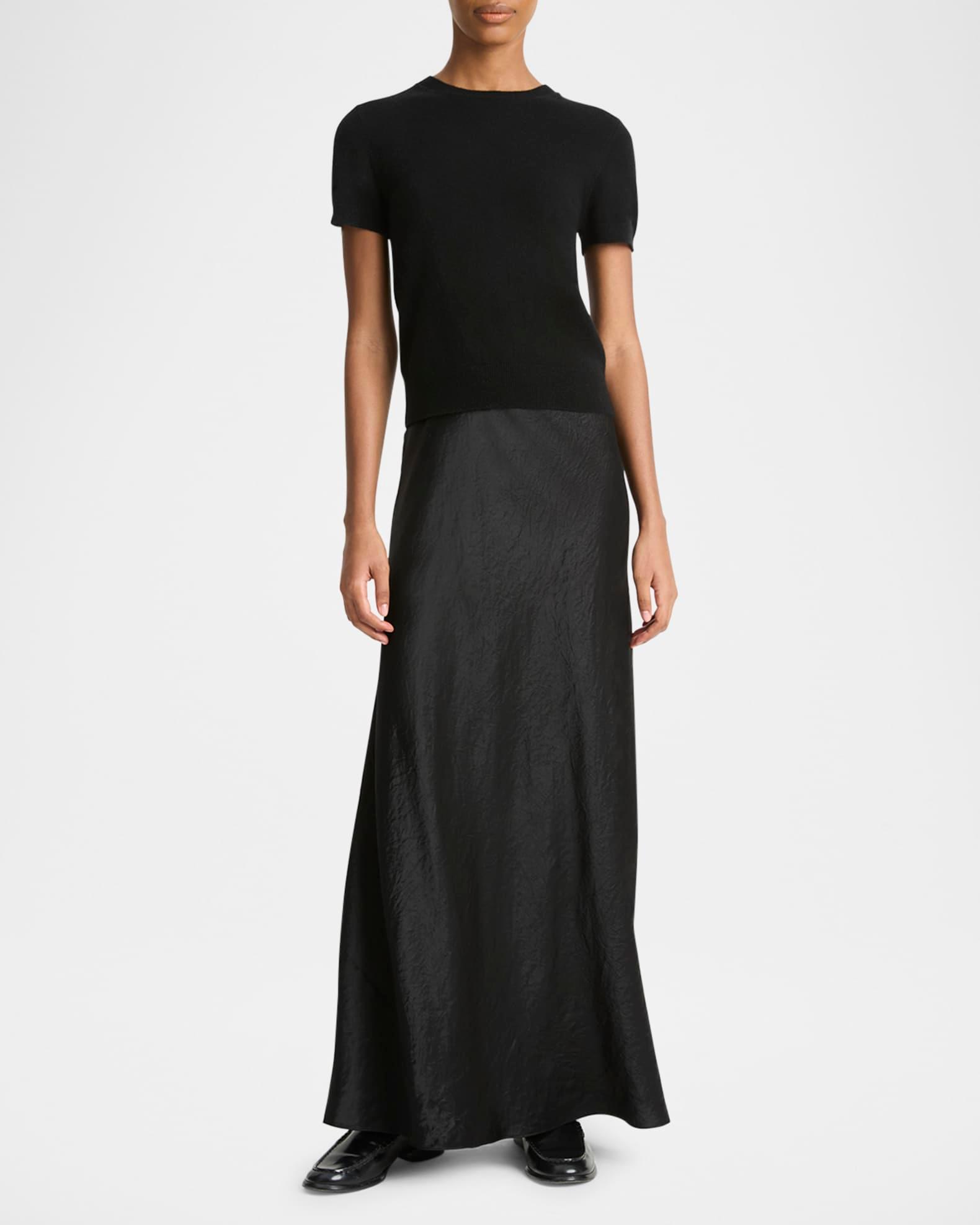 Short-Sleeve Cashmere-Blend Tee Product Image