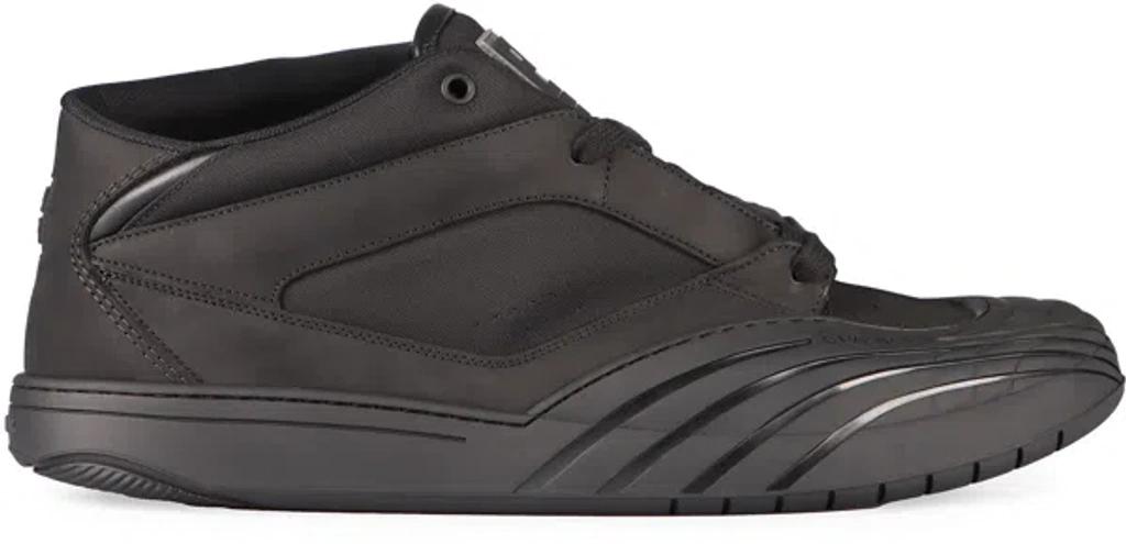 Black Skate Nubuck Sneakers Product Image