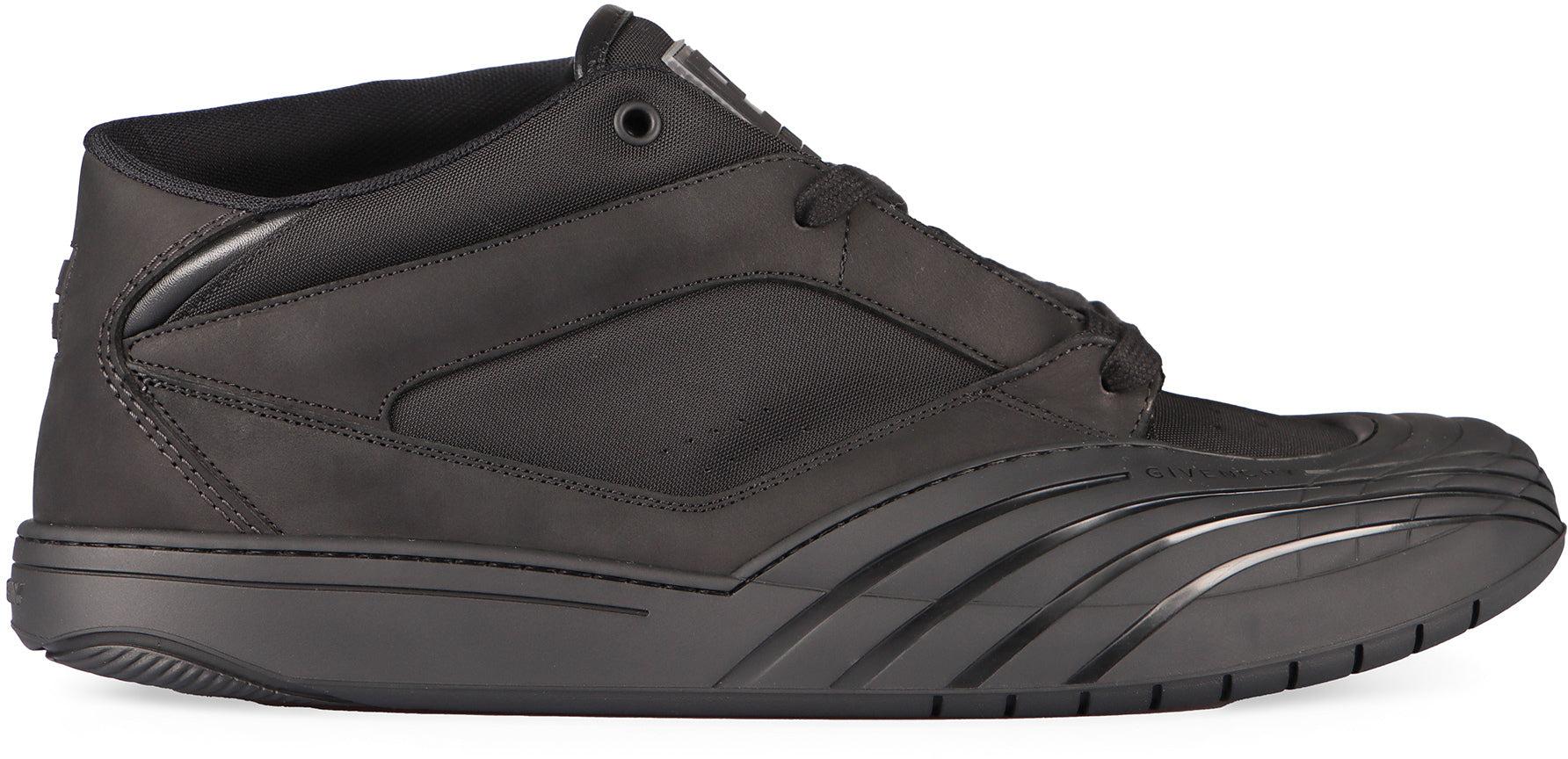 Black Skate Nubuck Sneakers Product Image