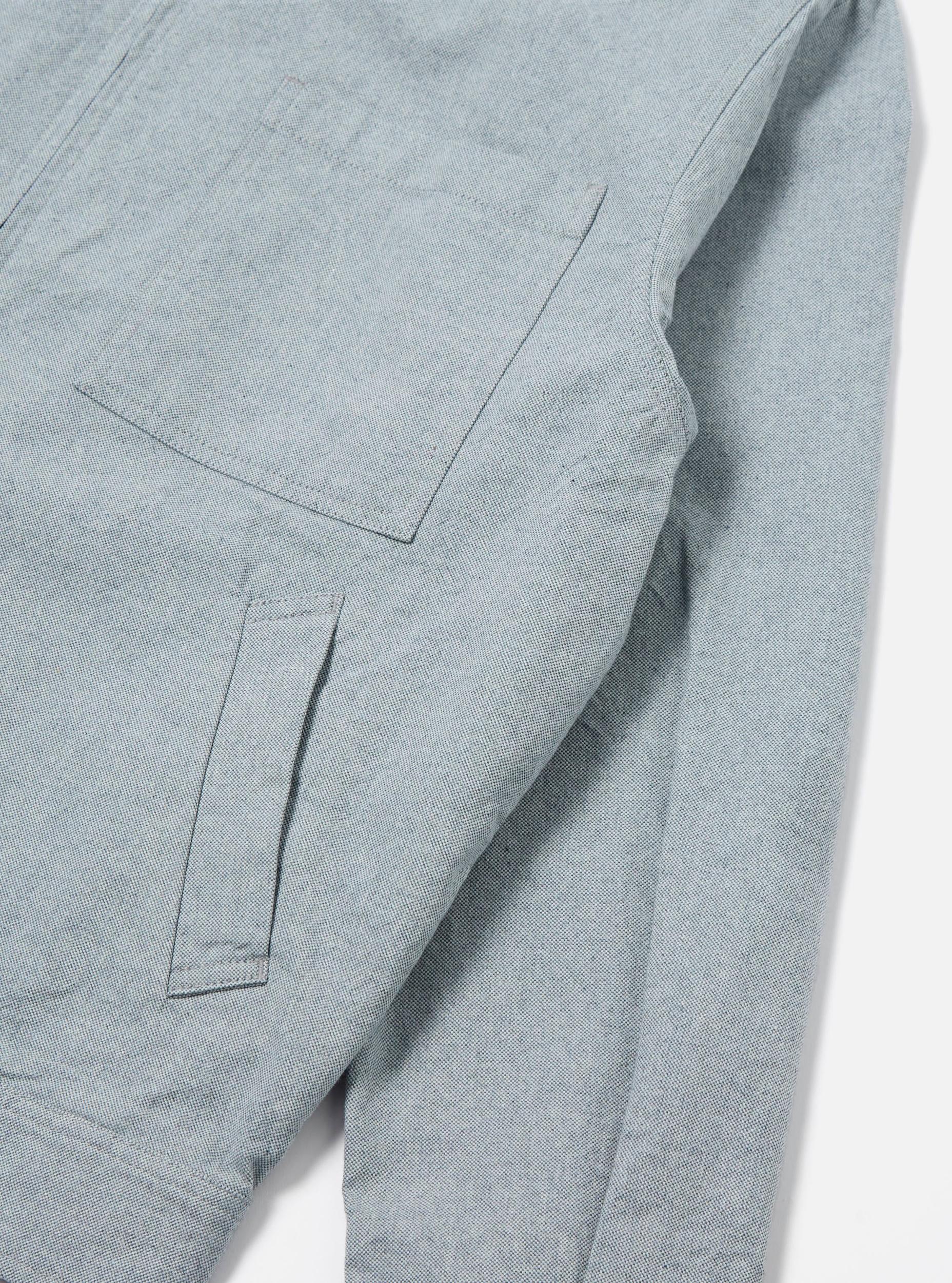 Universal Works Rose Bowl Jacket in Indigo Reworked Jean Cloth Product Image