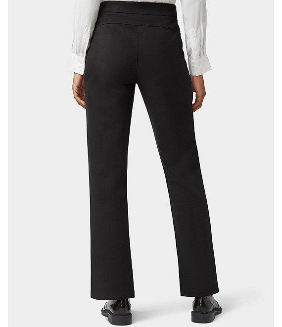 HUE High-Rise Suede Straight Split Front Leggings Product Image