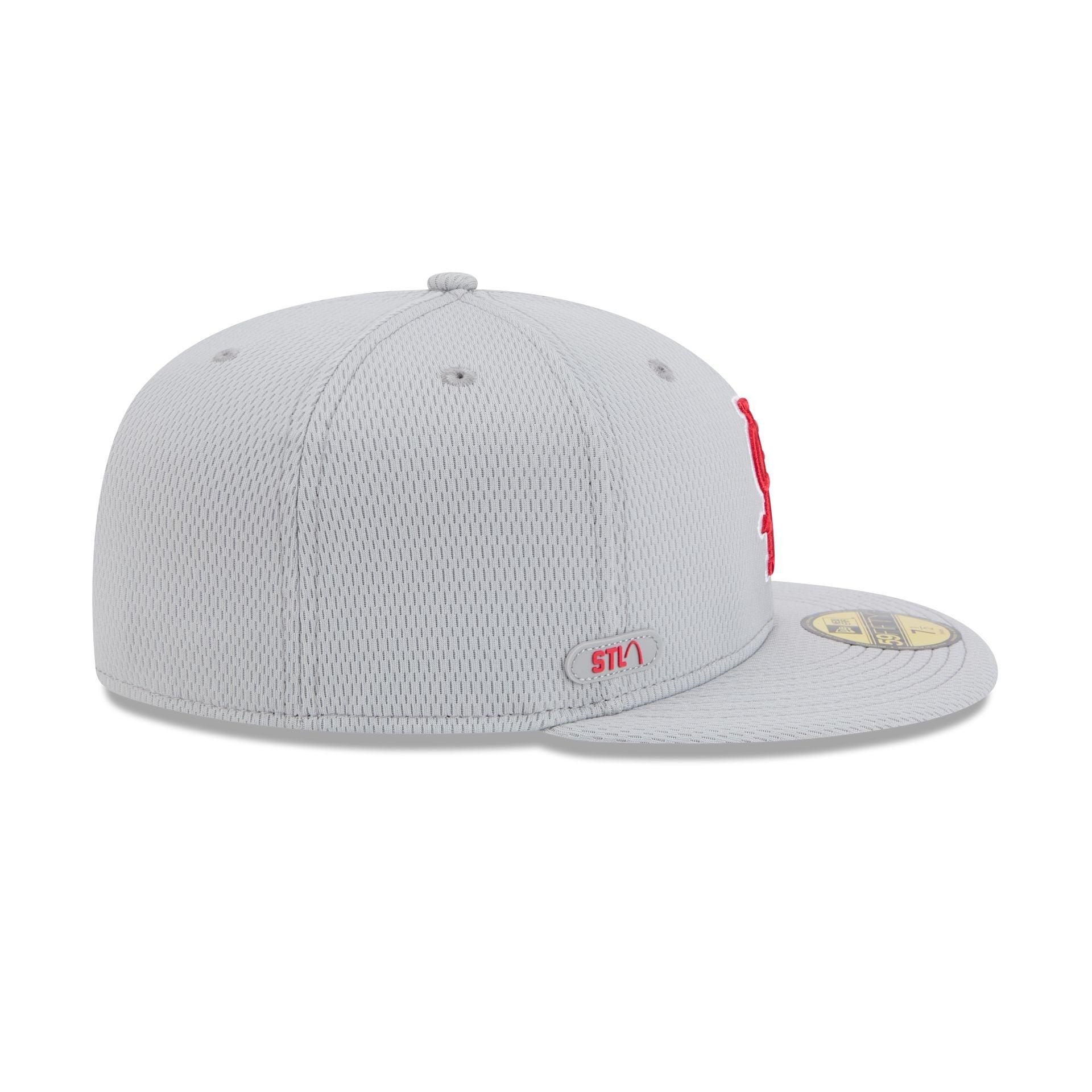 St. Louis Cardinals 2025 Clubhouse Gray 59FIFTY Fitted Hat Male Product Image