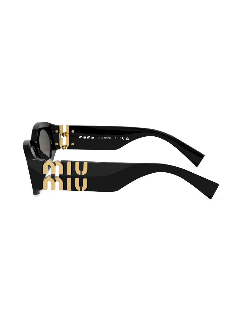 Glimpse oval-frame sunglasses Product Image