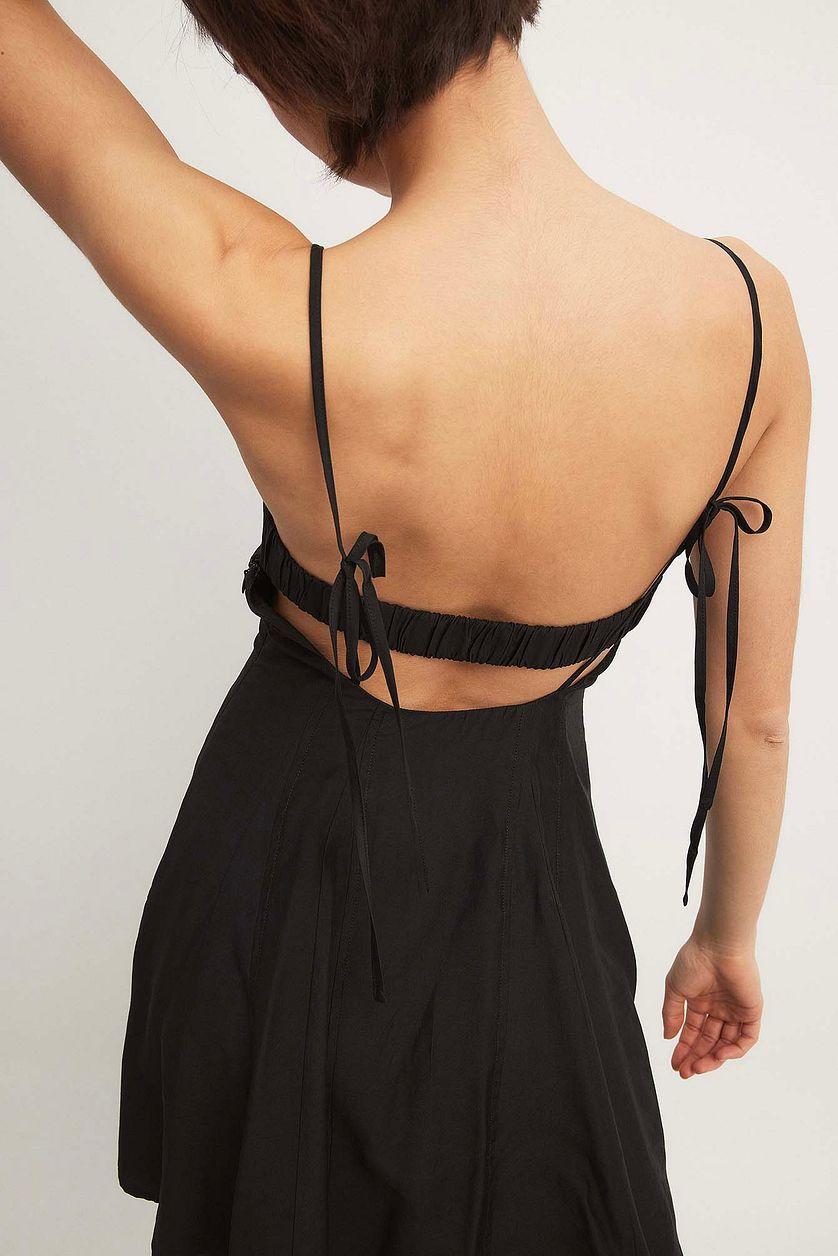 Open Back Strap Mini Dress Product Image