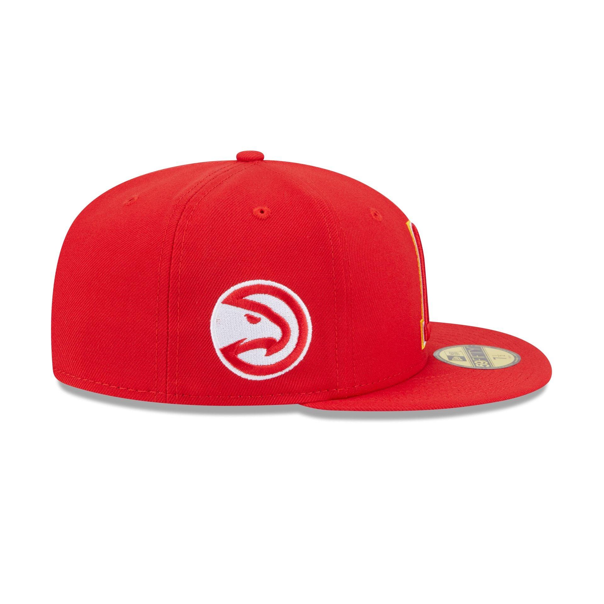 Atlanta Hawks Basic Two Tone 9FIFTY Snapback Hat Male Product Image