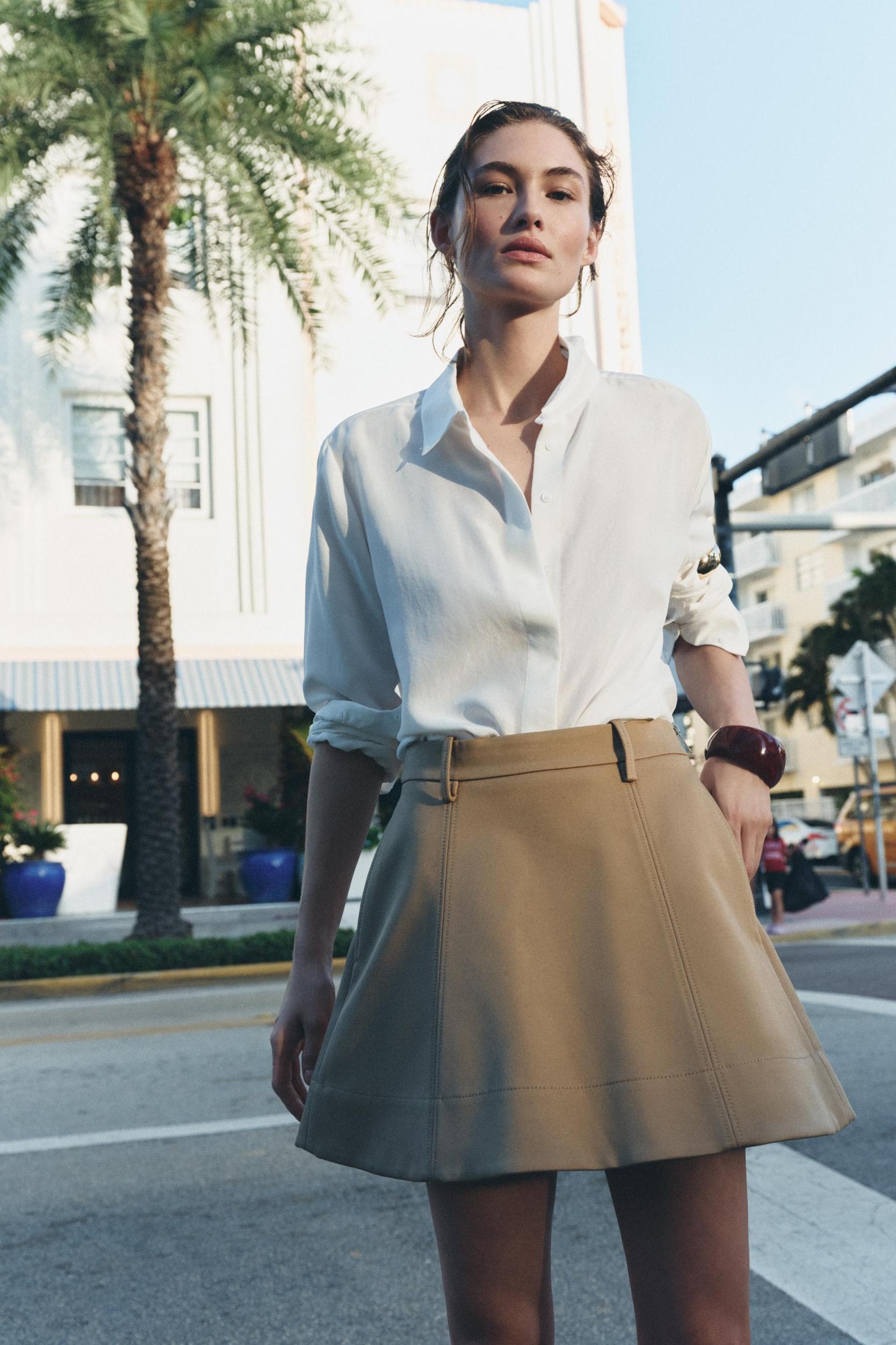 SHORT SWING SKIRT ZW COLLECTION Product Image