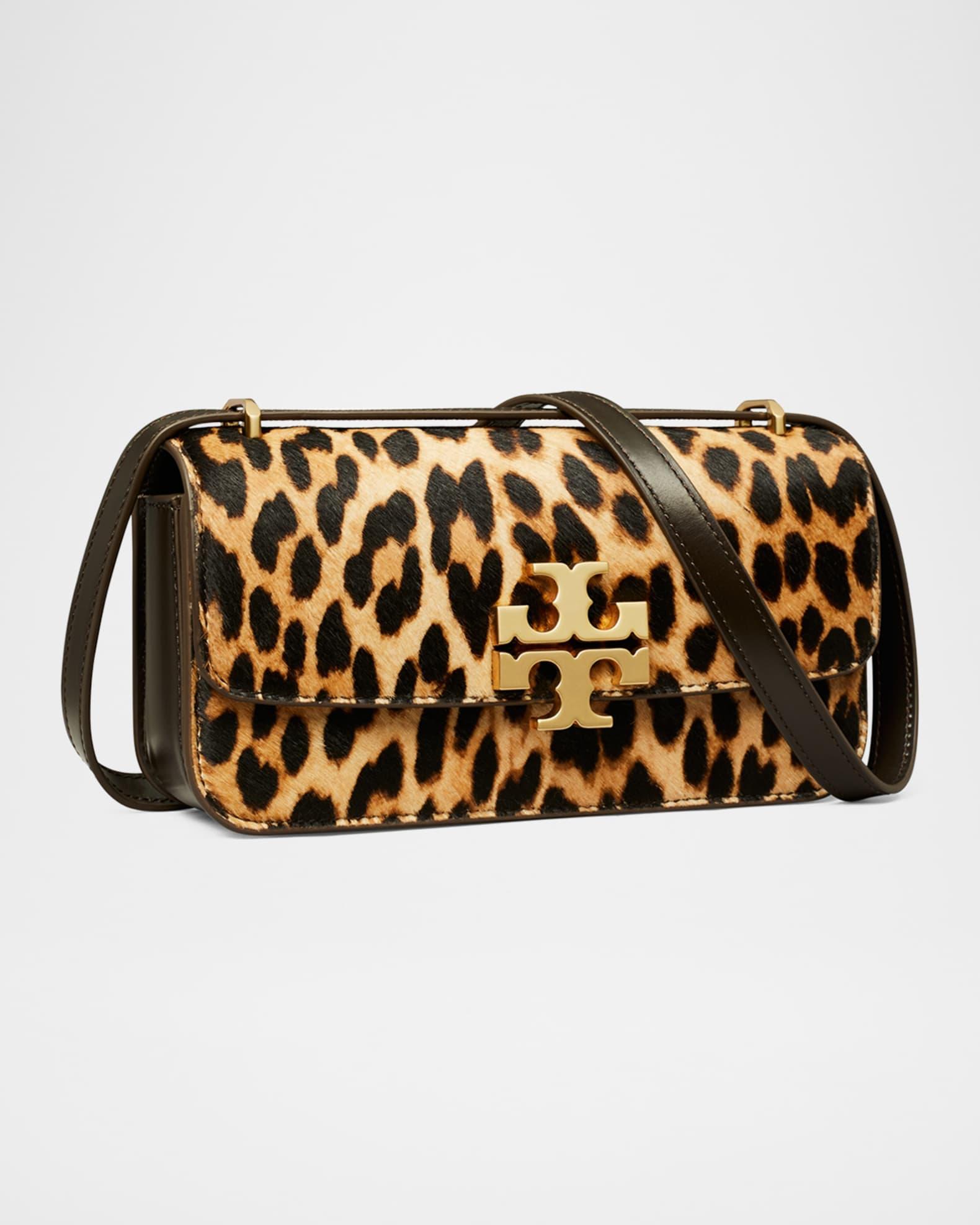 Eleanor Small Convertible Leopard Calf Hair Shoulder Bag Product Image