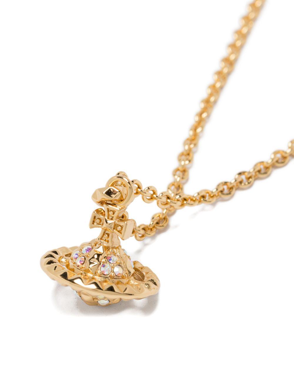 orb-pendant chain necklace Product Image