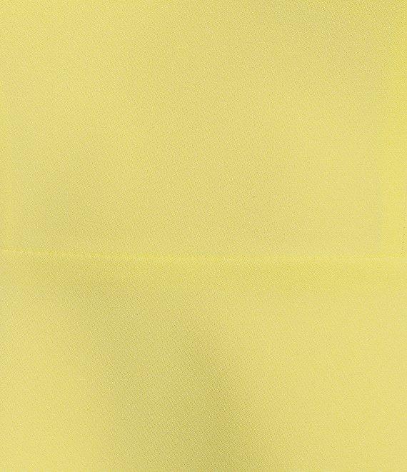 Dear Moon Square Neck Laguna Scuba Double Ruffle Tie Back Dress Product Image