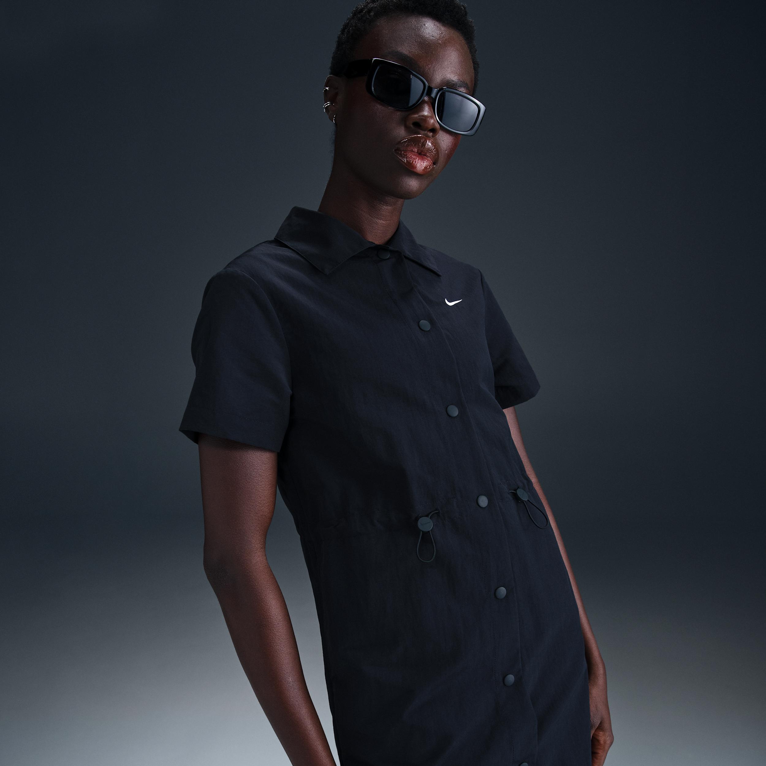 Nike Sportswear Everything Wovens Women's Short-Sleeve Mini Dress Product Image