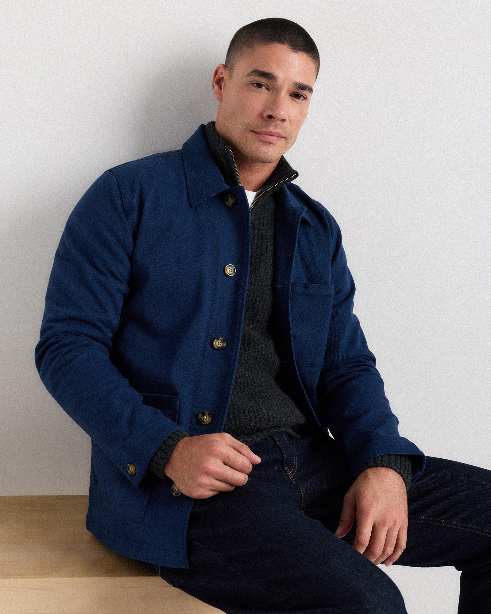 Quince | Men's Organic Comfort Stretch Chore Jacket Size XL, Organic Cotton Product Image