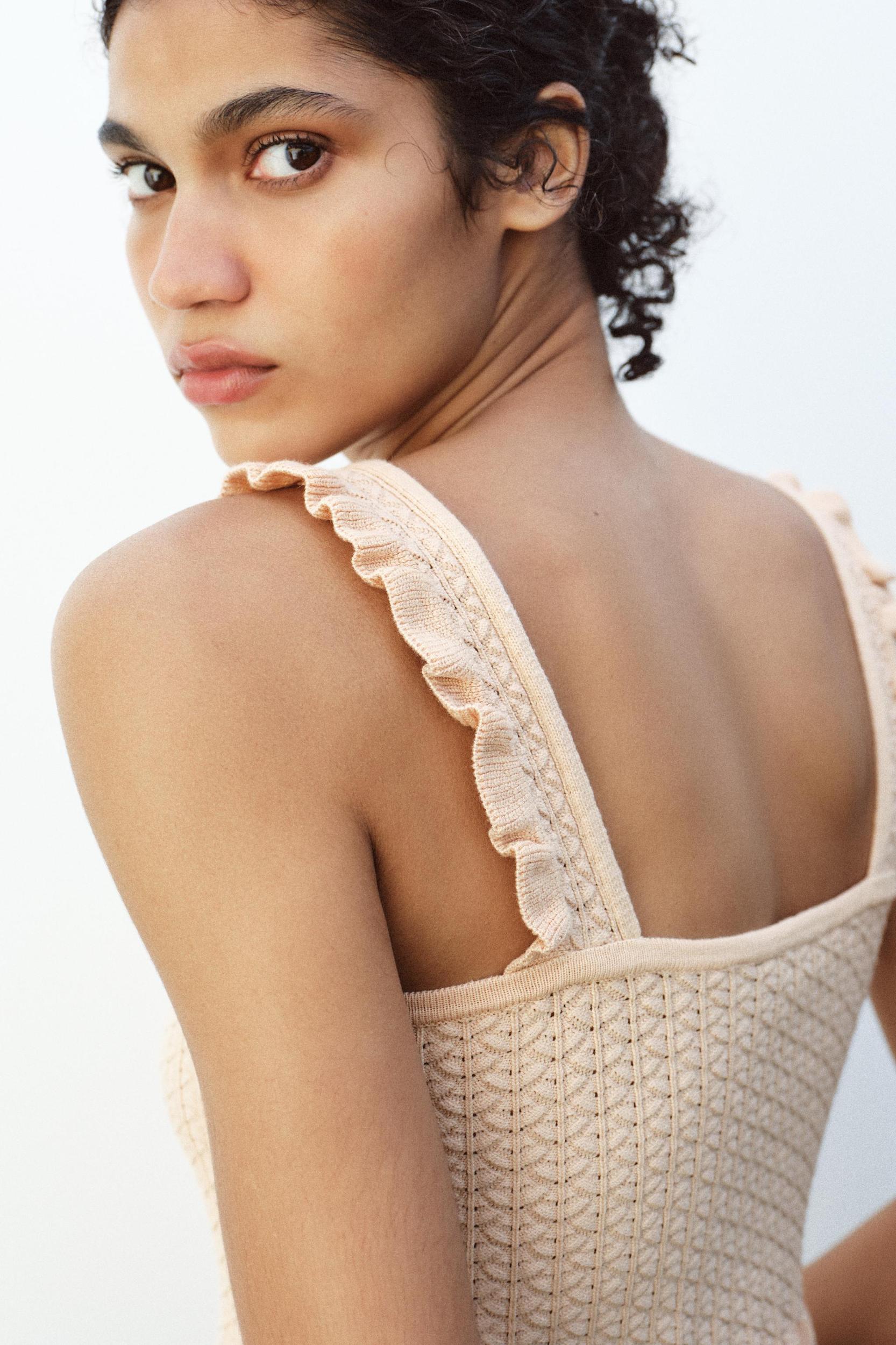 KNIT CORSET TOP Product Image