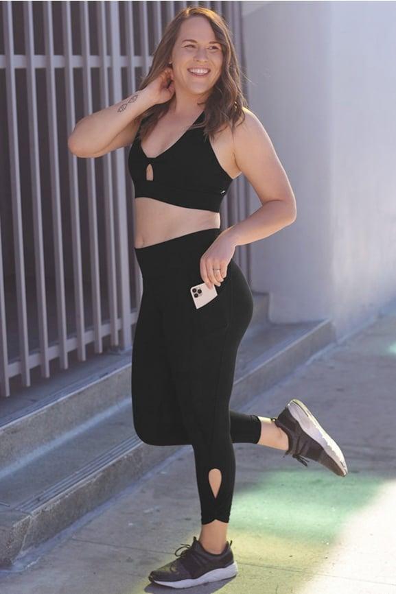 Oasis PureLuxe High-Waisted Twist 7/8 Legging Product Image