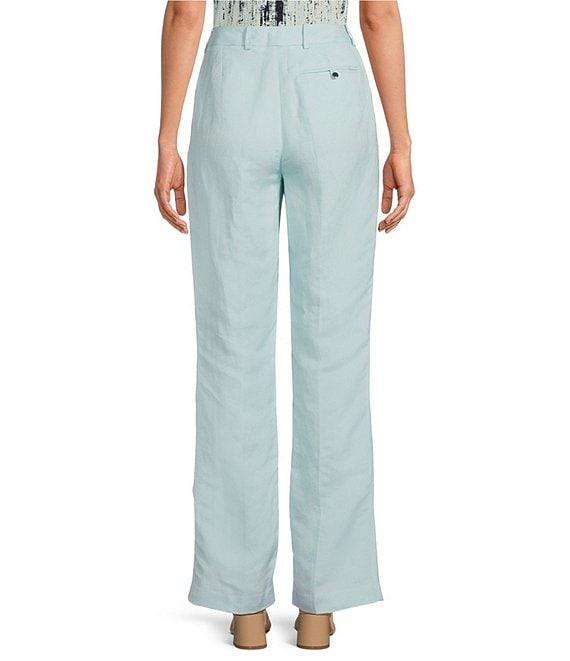 Calvin Klein Linen Blend Modern Fit Pants Product Image