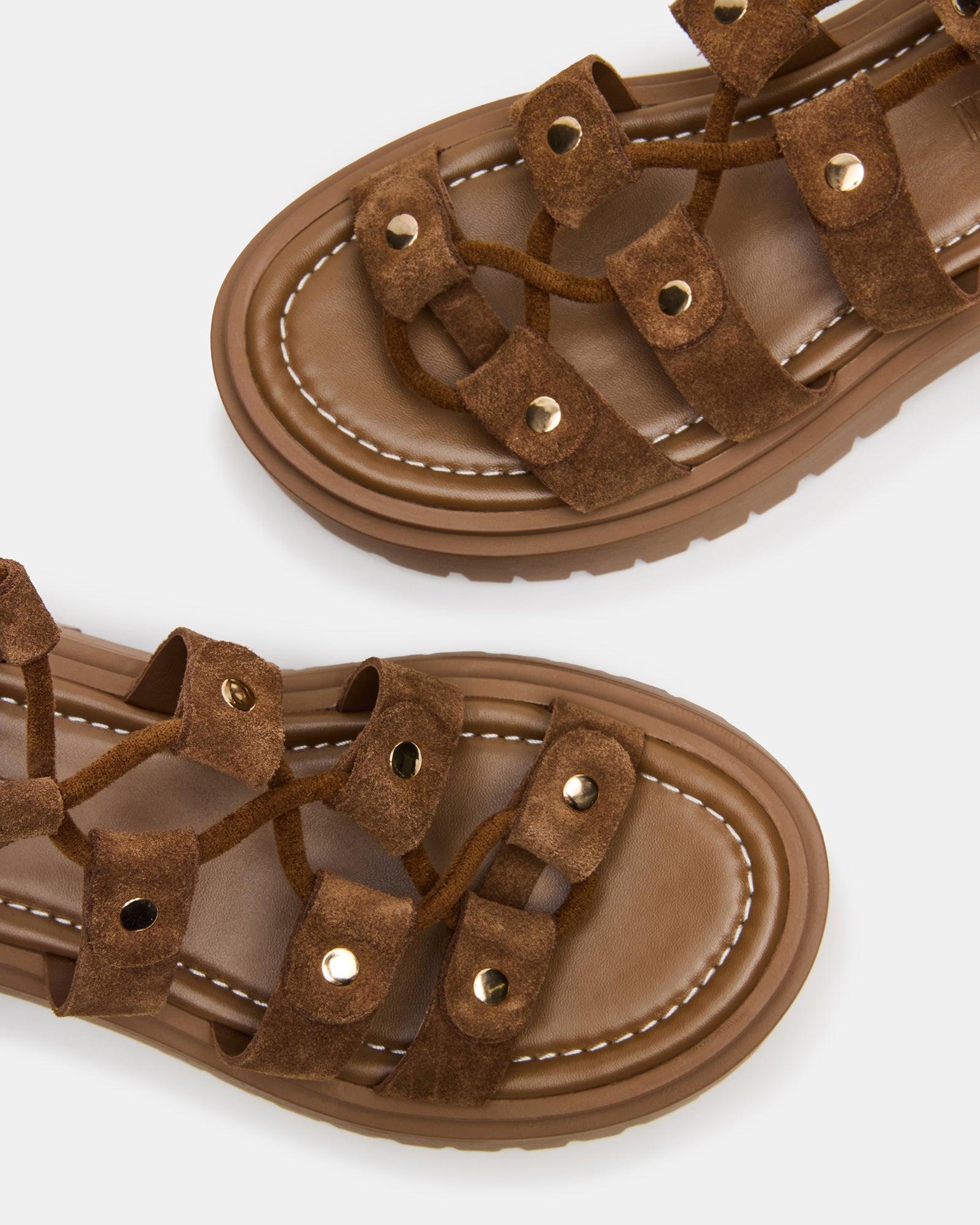 LYRIAN COGNAC SUEDE Female Product Image