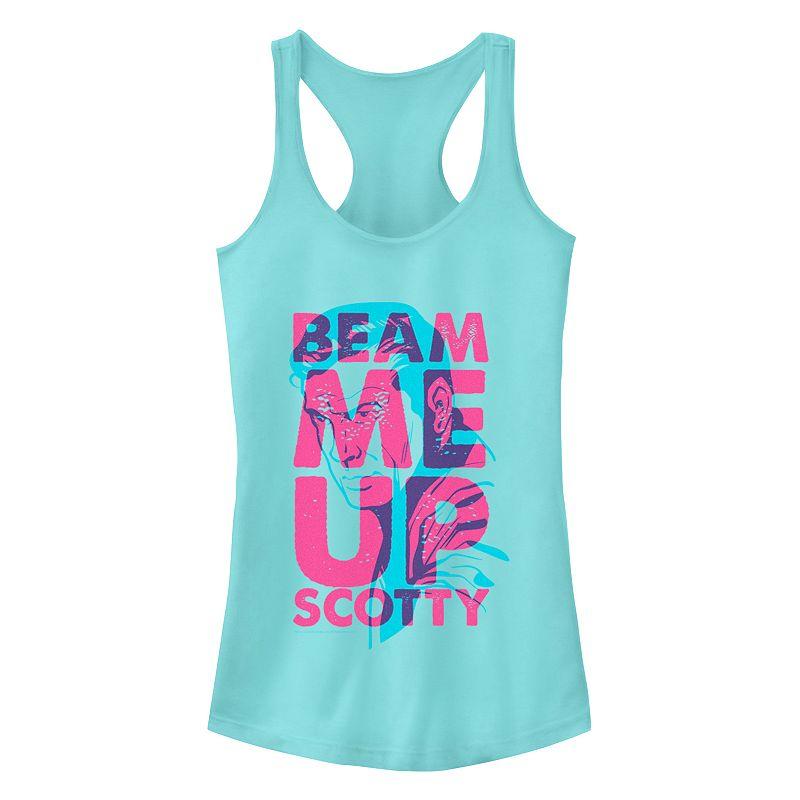 Juniors' Star Trek The Original Series Beam Me Up Racerback Tank Top, Girl's,  Product Image