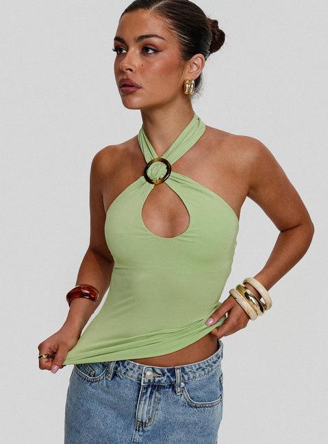 Quell Top Green Product Image