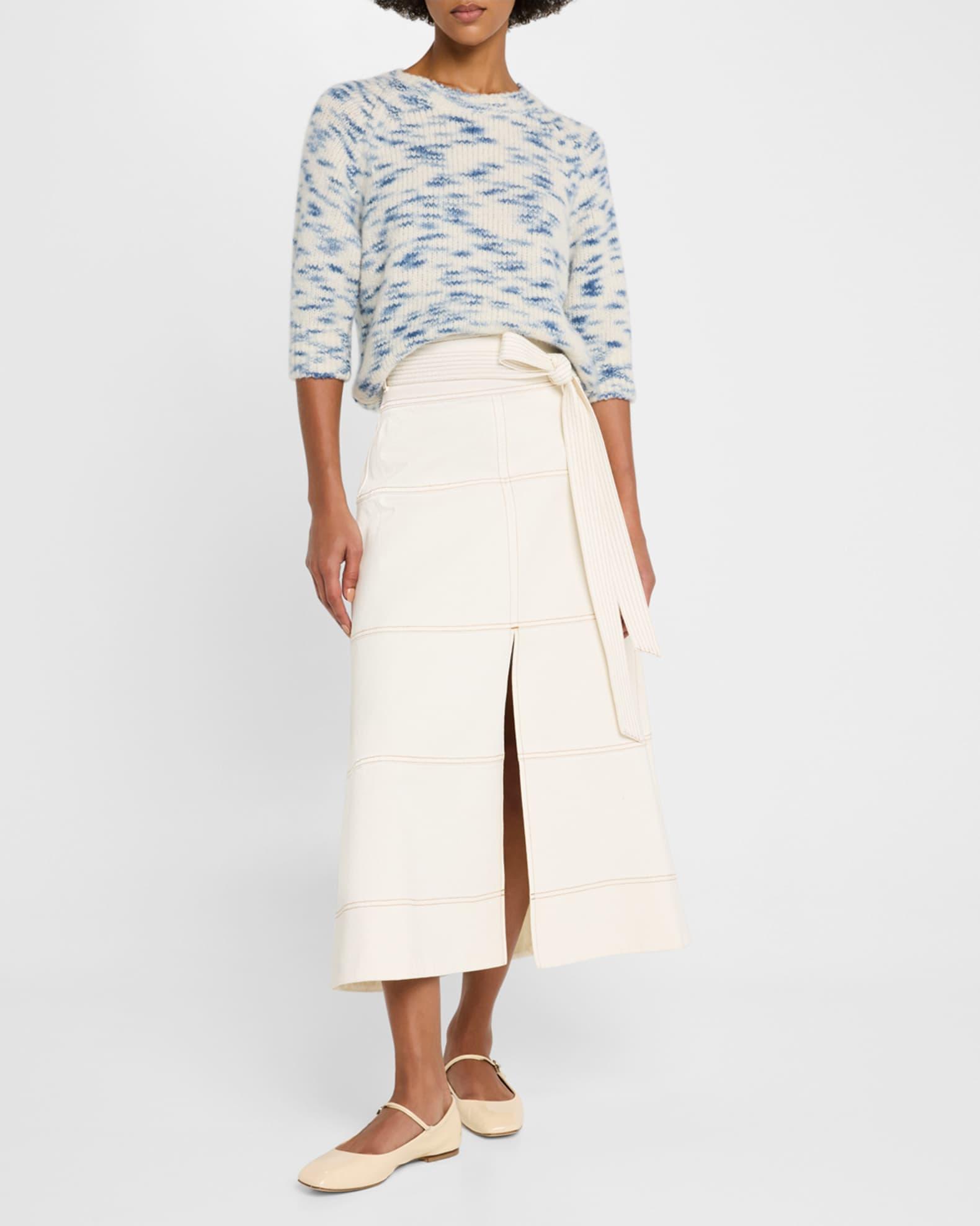 Annette Quarter-Sleeve Sweater Product Image