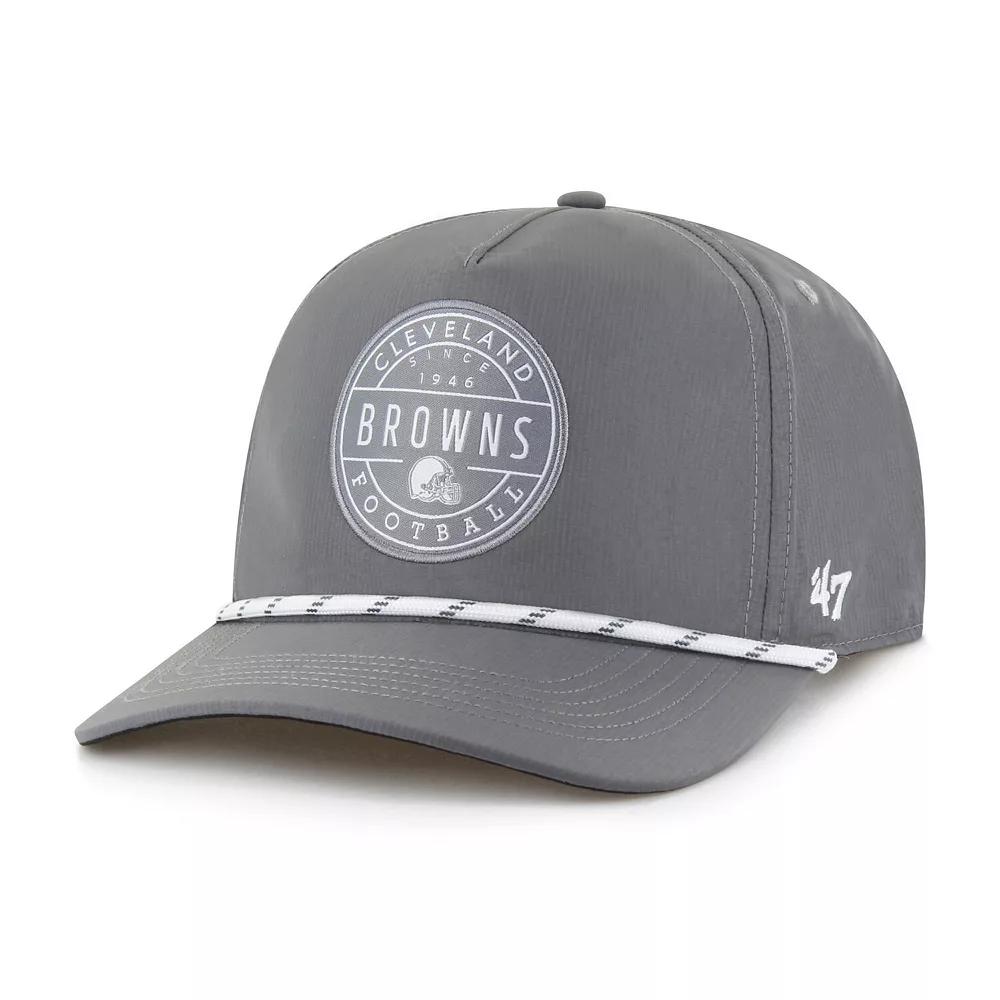 Men's '47  Gray Cleveland Browns Suburbia Hitch Adjustable Hat, Grey Product Image