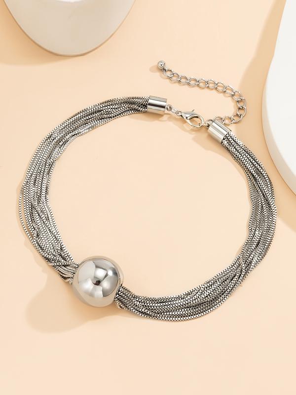 Original Stylish Statement Geometric Necklace Product Image