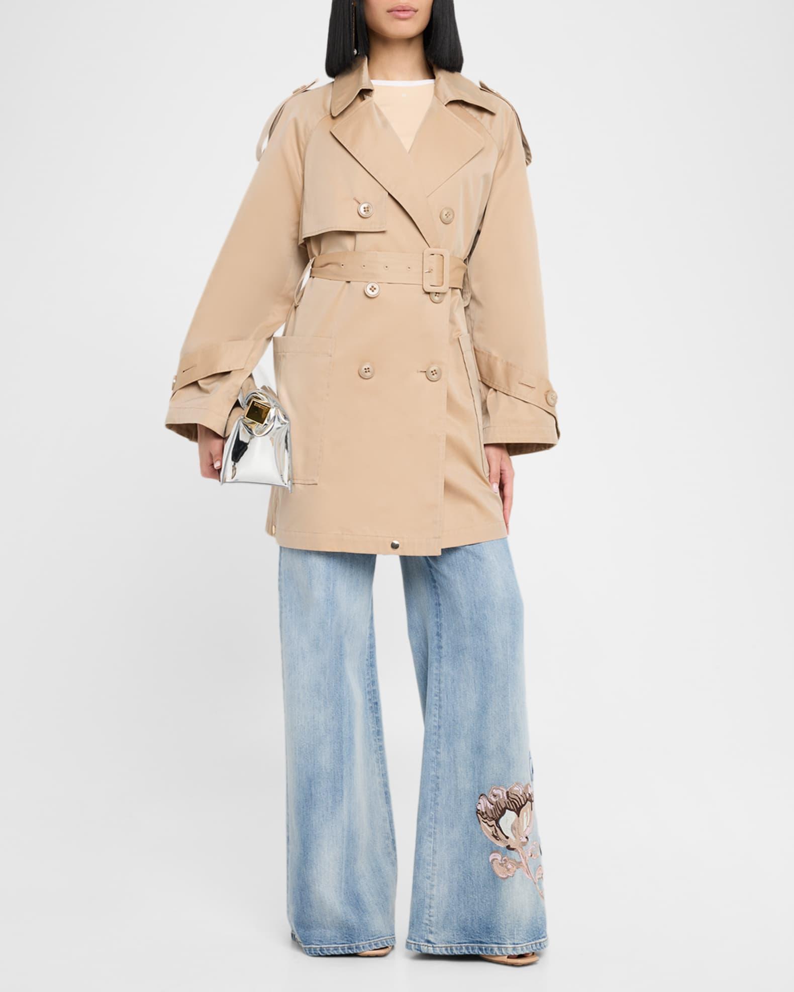 Luxury Layer Double-Breasted Cotton Coat Product Image