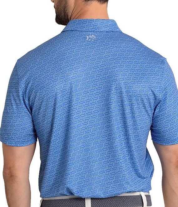 Southern Tide Driver Make It Snappy Printed Short Sleeve Polo Shirt Product Image