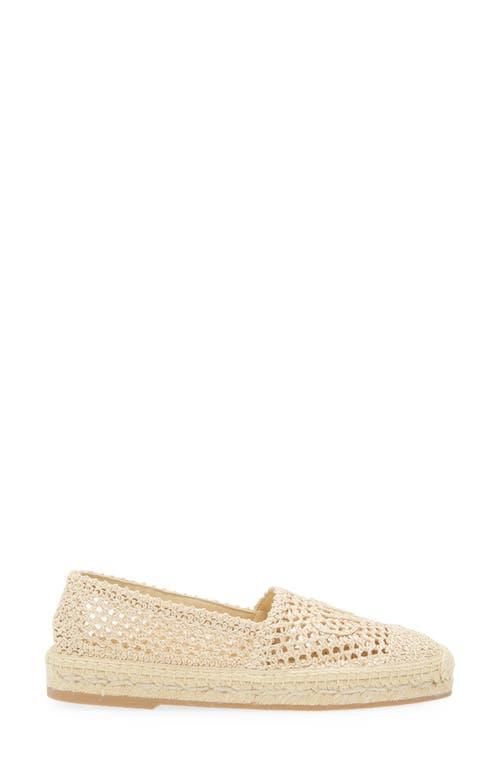 CHLOÉ Womens Chloe Isla Logo-embossed Crochet Espadrilles In Brown Product Image