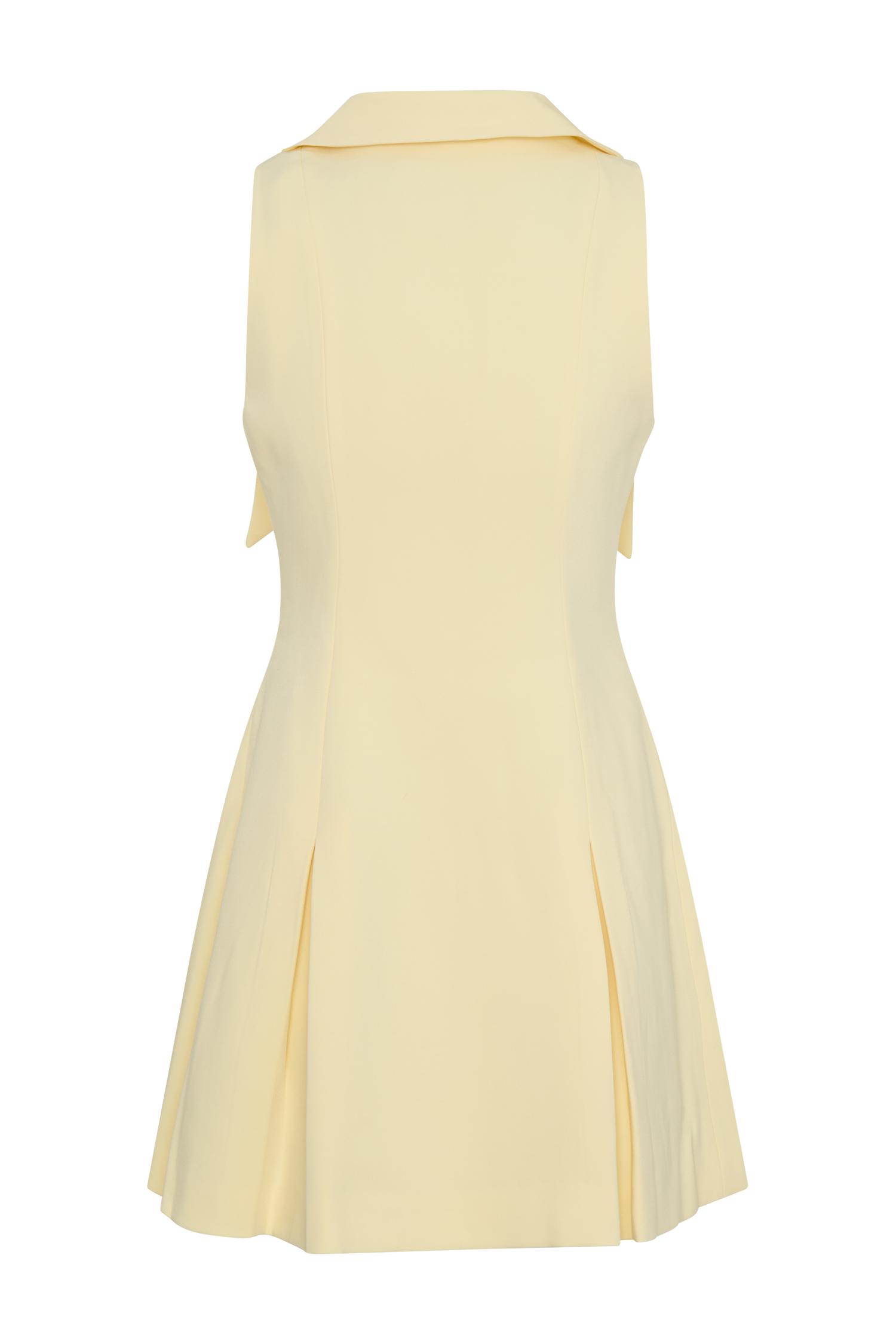 Oli Sleeveless Mini Dress - Lemon Product Image