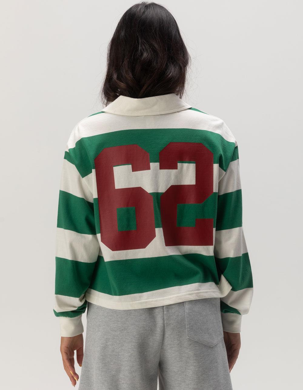 RSQ Womens Los Angeles 62 Polo Shirt - GREEN Product Image